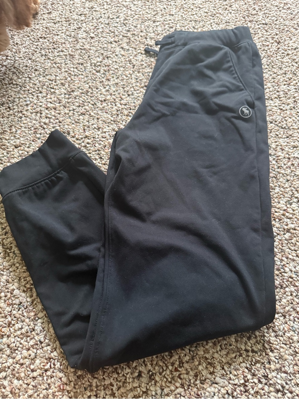 abercrombie kids Black Sweatpants Joggers